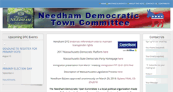 Desktop Screenshot of needhamdems.org
