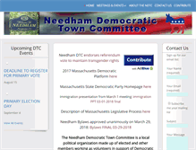 Tablet Screenshot of needhamdems.org